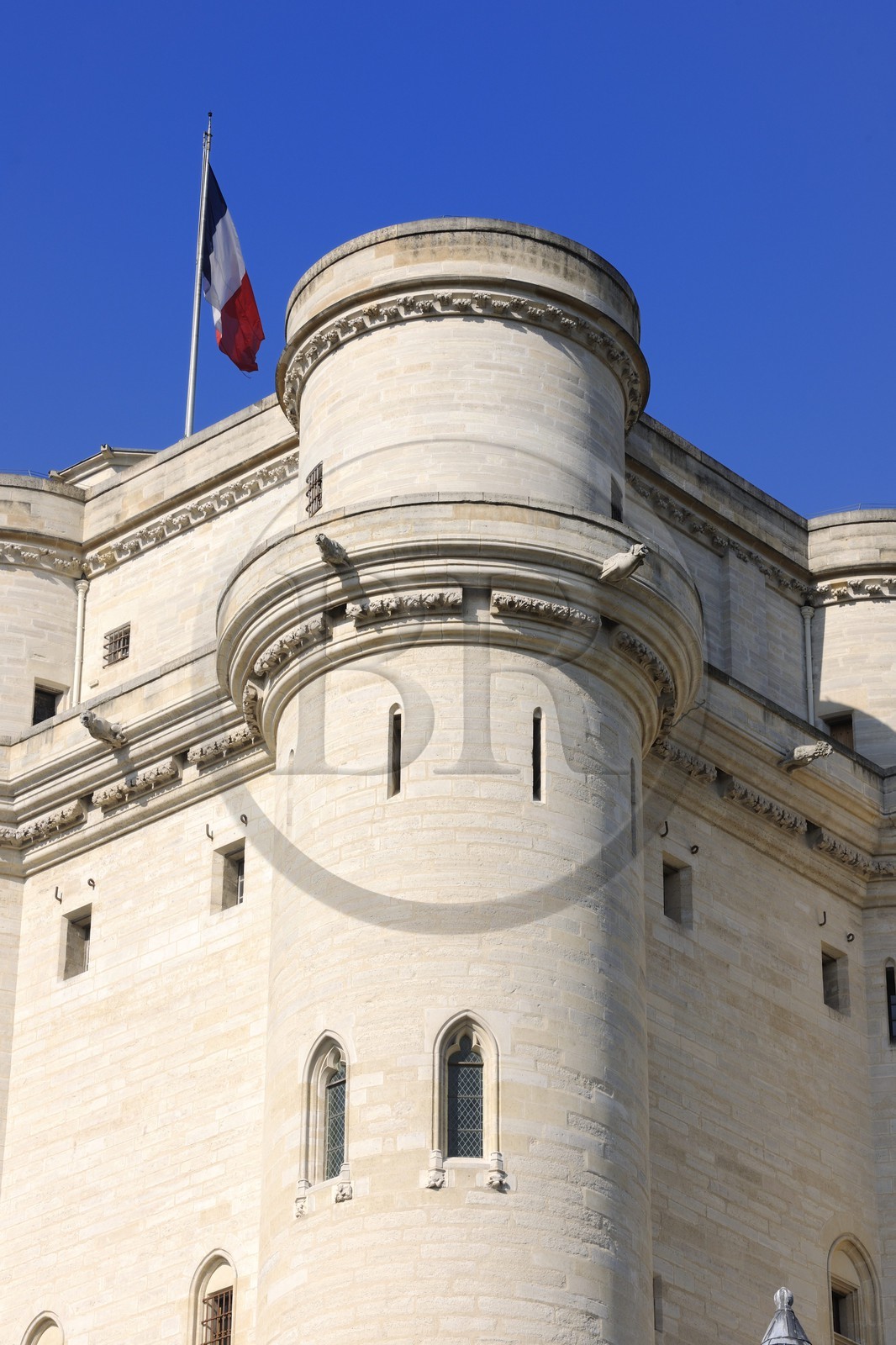 France, Val-de-Marne (94), Vincennes, le château de Vincennes, le donjon