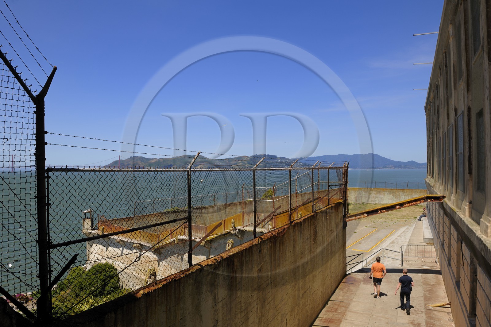 Etats-Unis, Californie, San Francisco, la prison d'Alcatraz