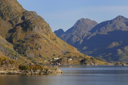 Norway, Nordland County, Troms, the south coast of the island Hinnoya around Kaljord