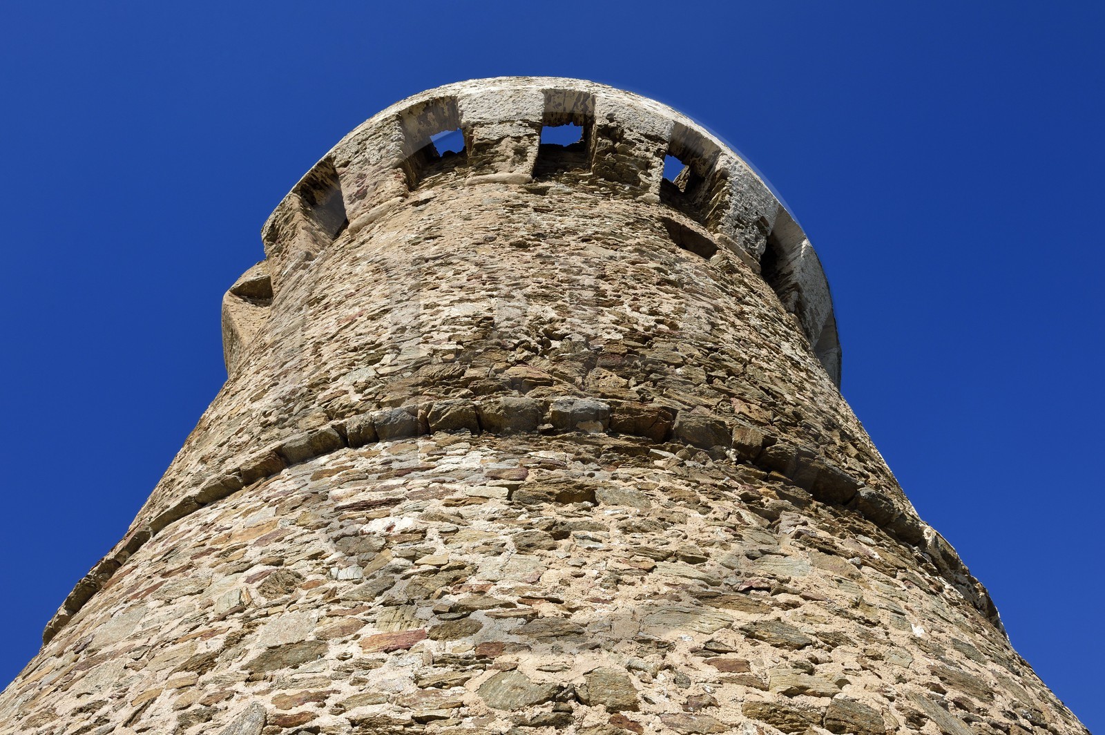 France, Corse du Sud, Zonza, Fautea genoese tower