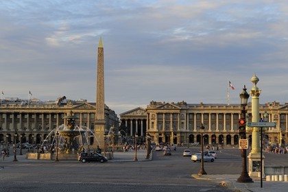 France, Paris (75), la place de la Concorde
