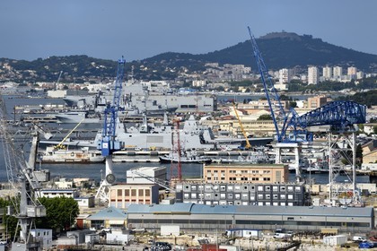 France, Var (83), Toulon, la base navale (Arsenal)