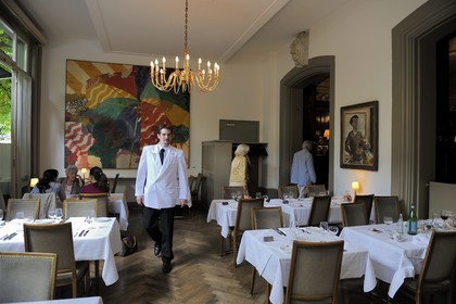 Suisse, Bâle, Kunsthalle, le restaurant
