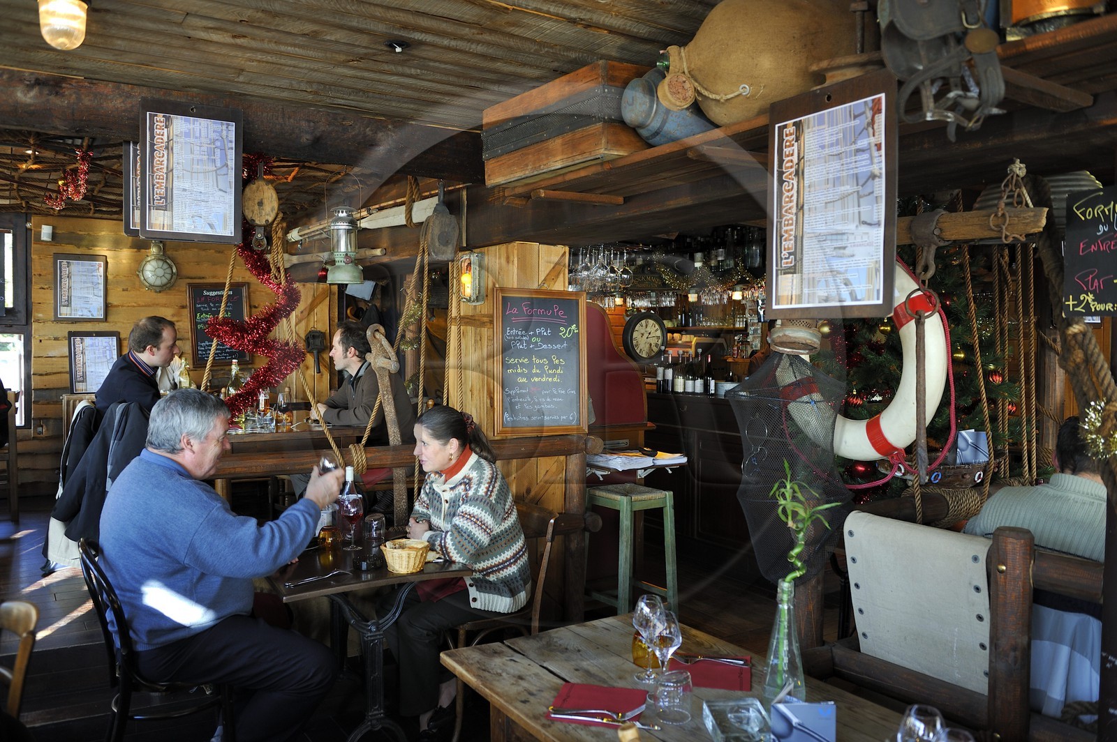 France, Loir et Cher (41), Blois, restaurant l'Embarcadère