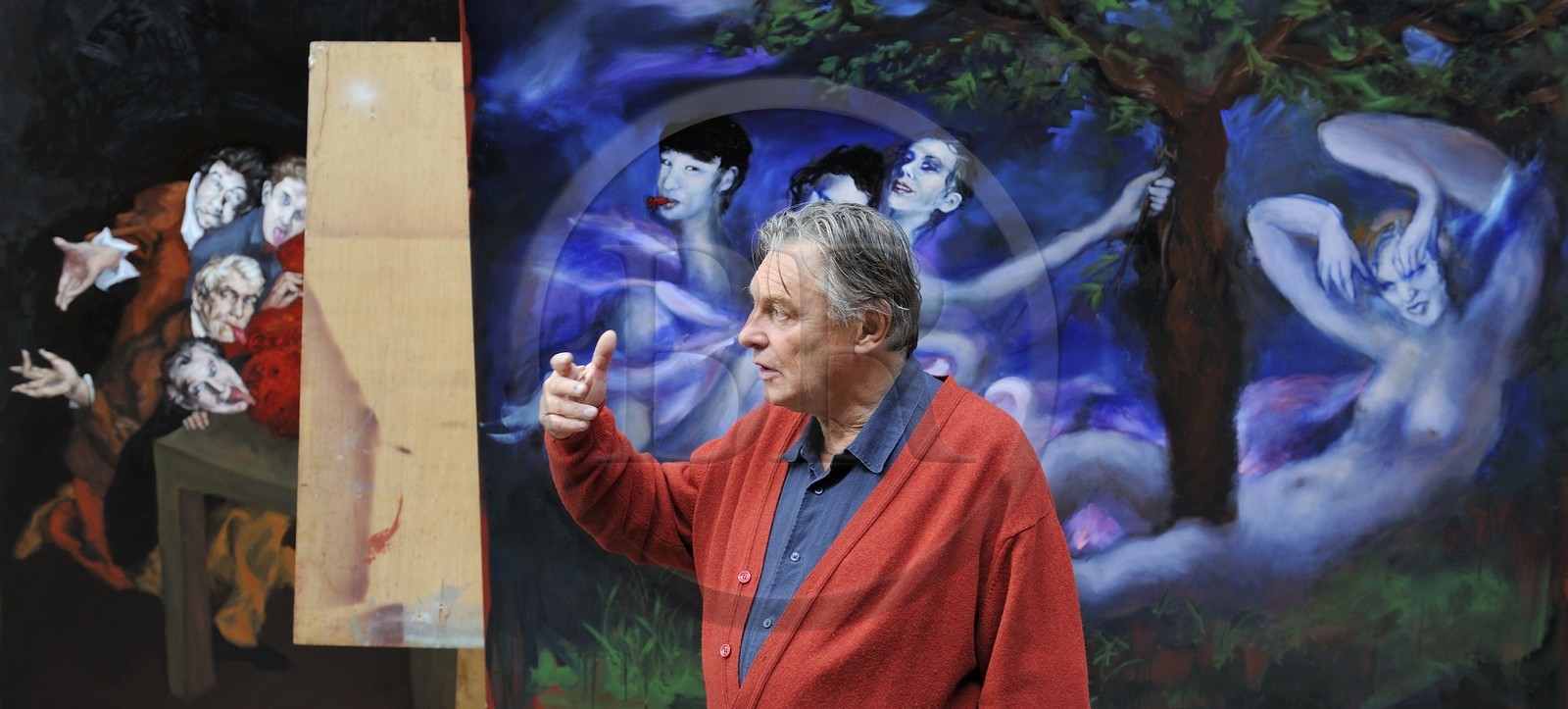 France, Eure (27), Marcilly sur Eure, Gérard Garouste