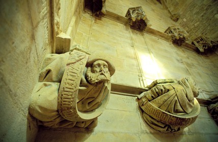 France, Saone et Loire, Maconnais, bourbon chapel at the former Cluny abbey