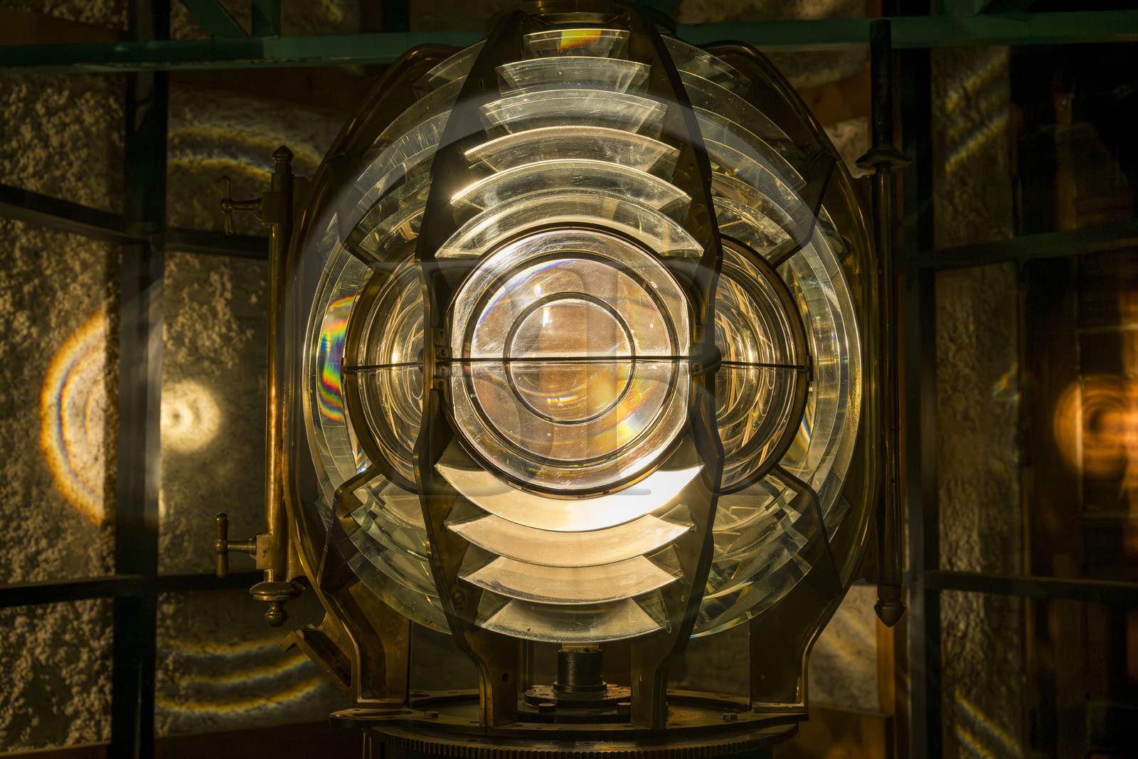 France, Finistère (29), Mer d'Iroise, Ile d'Ouessant, le phare du Créac’h, musée des Phares et Balises