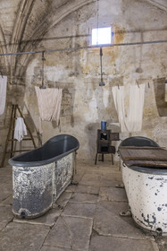 France, Bouches-du-Rhône (13), Parc Naturel Régional des Alpilles, Saint-Rémy-de-Provence, monastère Saint-Paul-de-Mausole, l'asile psychiatrique historique la Maison de santé Saint-Paul où Van Gogh fût interné en 1889-1890