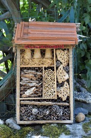 France, Cantal, Joursac, Insect shelter
