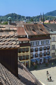 Germany, Baden-Wurttemberg, Freiburg im Breisgau, the Augustinerplatz