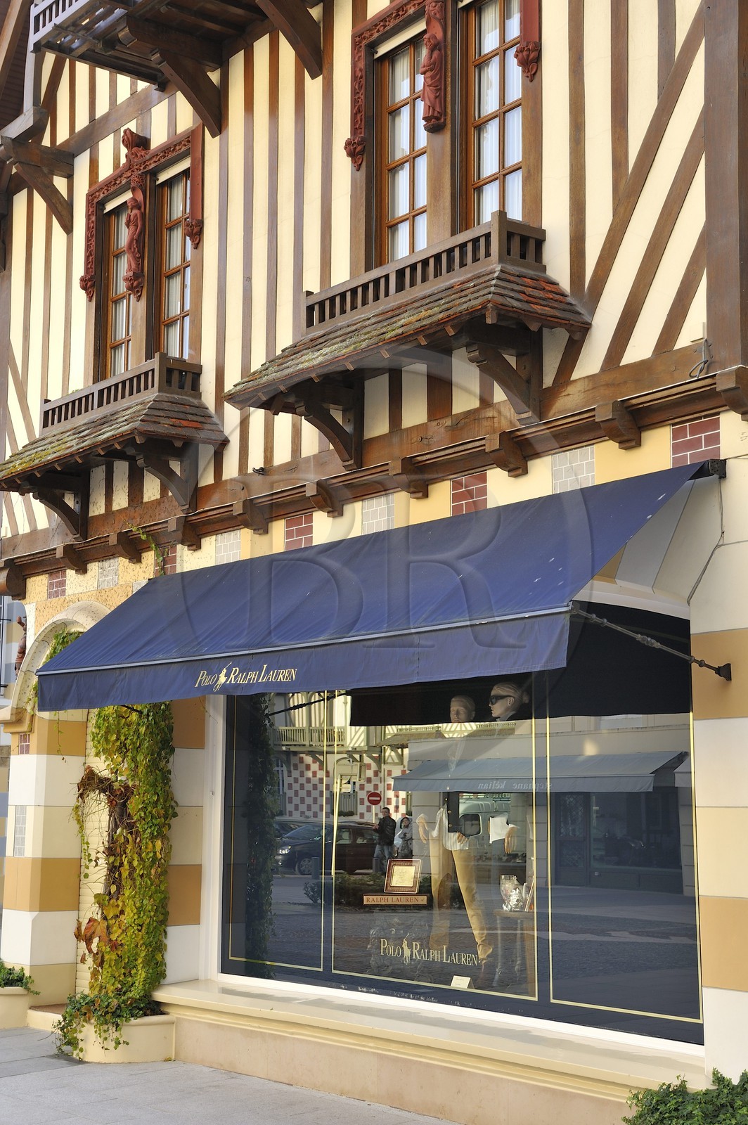 France, Calvados (14), Pays d'Auge, Deauville, boutique de luxe