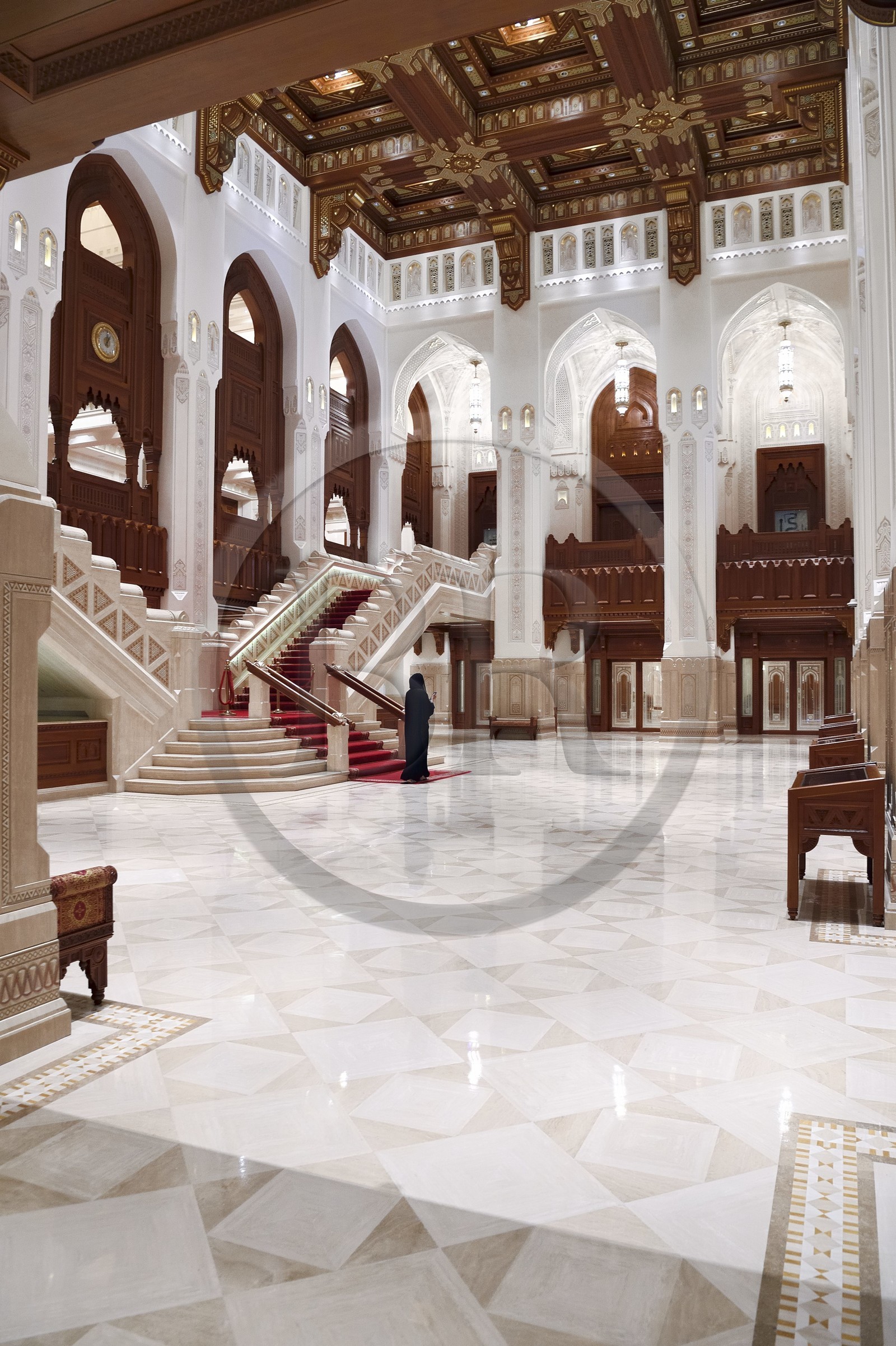 Sultanat d'Oman, Mascate, district Shati Al Qurm, Opéra Royal de Mascate construit sur les ordres du Sultan Qabus