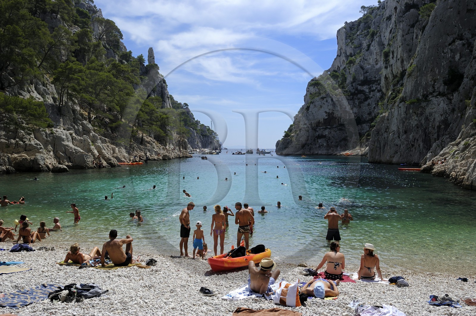 France, Bouches-du-Rhône (13), Cassis, la calanque d'en Vau