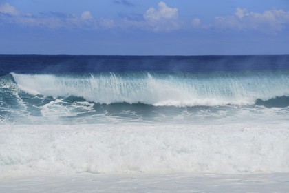 France, île de la Réunion, la côte sud, plage de Grand-Anse