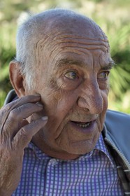France, Corse du Sud, Cargese, catholic church (latin rite), Elie Delfini member of the St. Anthony Brotherhood