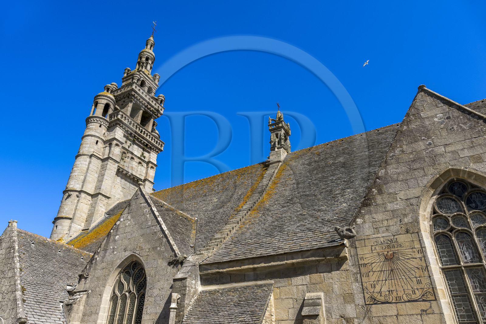 France, Finistère (29), Roscoff, l'église Notre-Dame de Croaz Batz