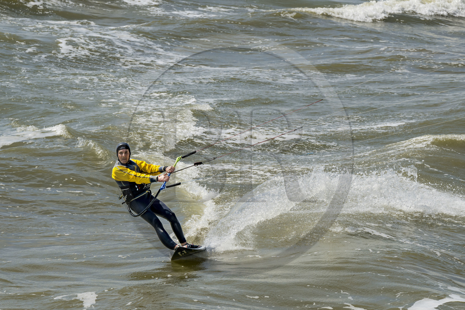 France, Vendée (85), Saint-Jean-de-Monts, kitesurf