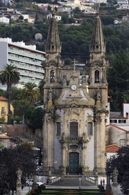 Portugal, région du Minho, Guimaraes, ville classée Patrimoine Mondial de l' UNESCO, Igreja de Sao Gualter ( Eglise de Saint Gualter)