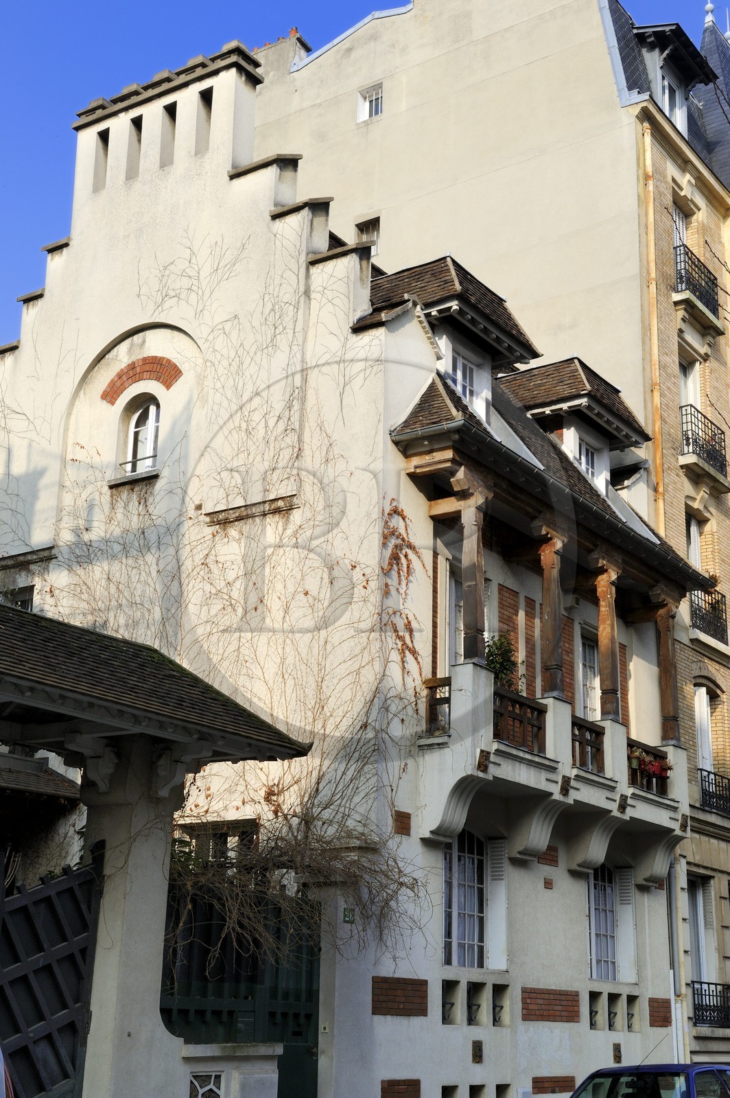 France, Val-de-Marne (94), Vincennes, villa au 26 Rue Louis-Besquel