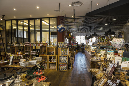 France, Herault, Sete, Italian delicatessen Maison Politi