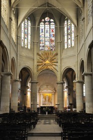 France, Paris (75), Eglise Saint-Médard