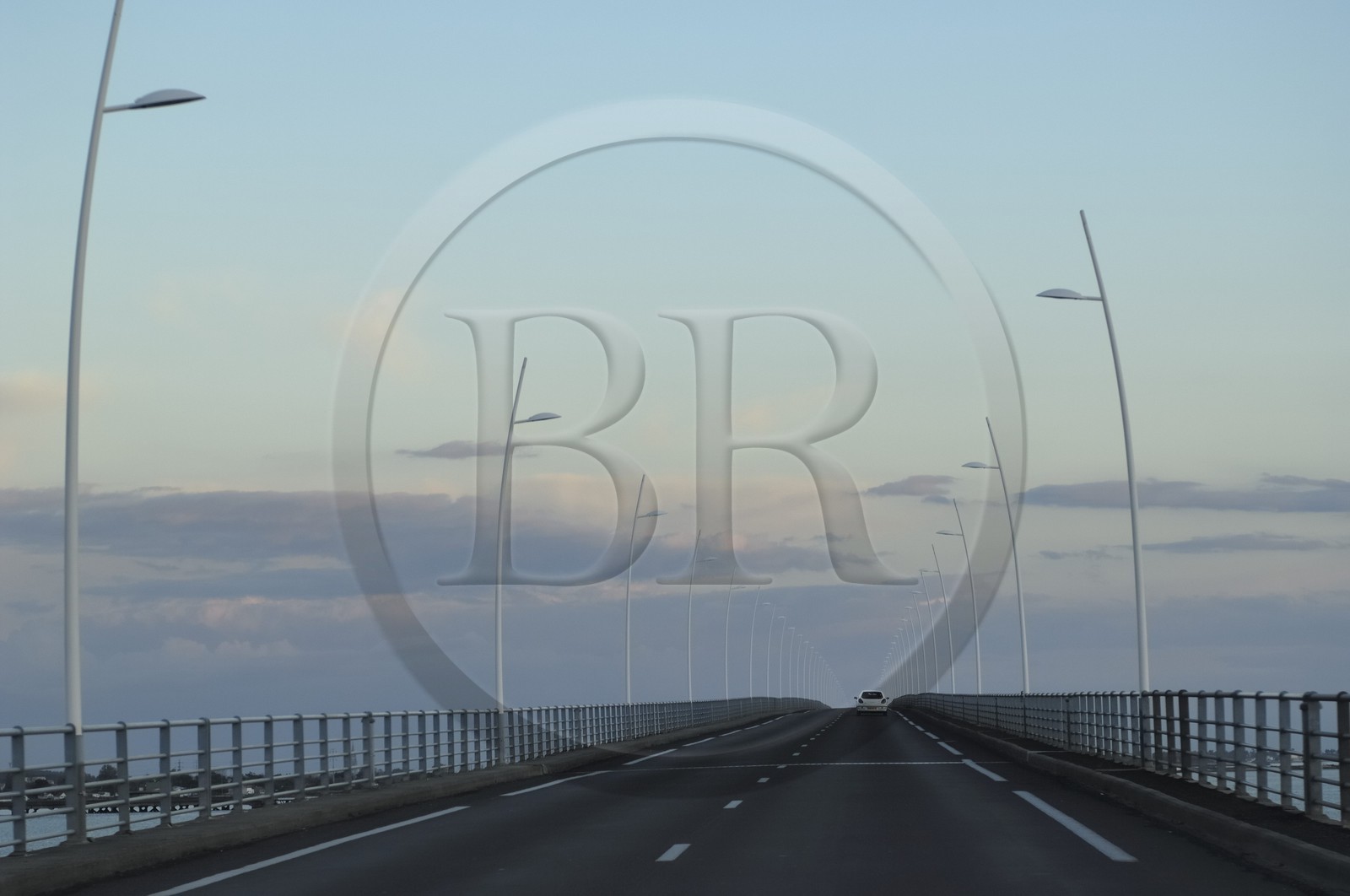 France, Charente-Maritime (17), Ile d'Oléron, le pont viaduc d'Oléron