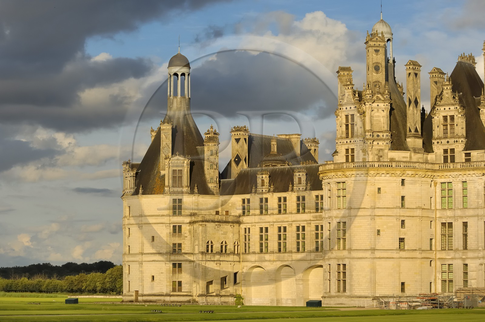 France, Loir et Cher (41), Vallée de la Loire classée Patrimoine Mondial de l' UNESCO, château de Chambord