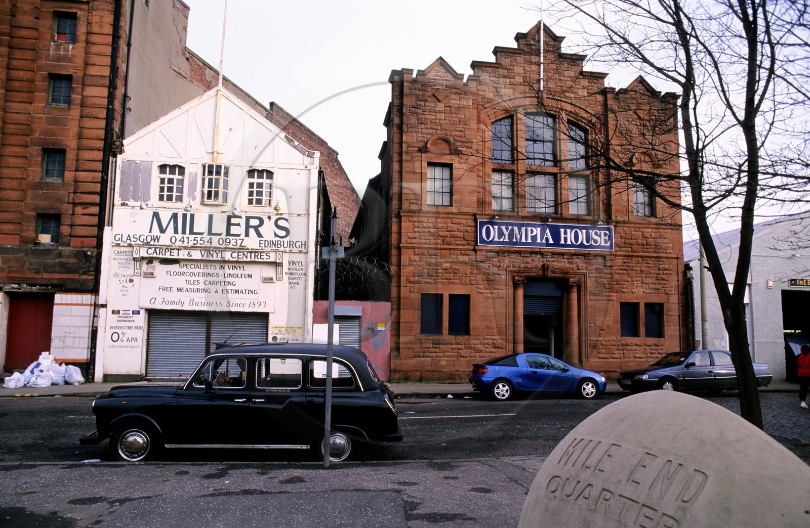 Royaume-Uni, Ecosse, Glasgow, quartier est de Bridgeton sur London road