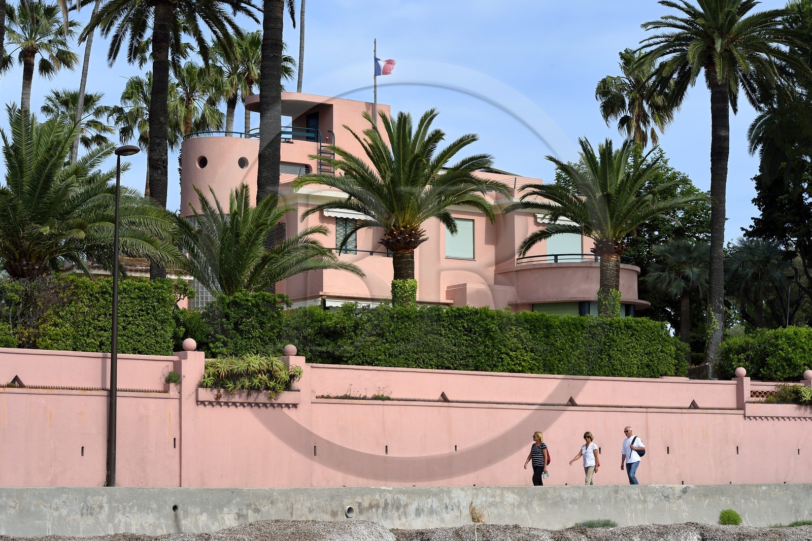 France, Alpes-Maritimes (06), Antibes, Cap d'Antibes, villa La Calade de style Art Déco