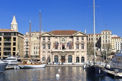 France, Bouches-du-Rhône (13), Marseille, la mairie
