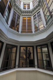 France, Seine-Maritime (76), Le Havre, Centre-ville reconstruit du Havre par Auguste Perret classé Patrimoine Mondial de l'UNESCO, la Maison de l'Armateur