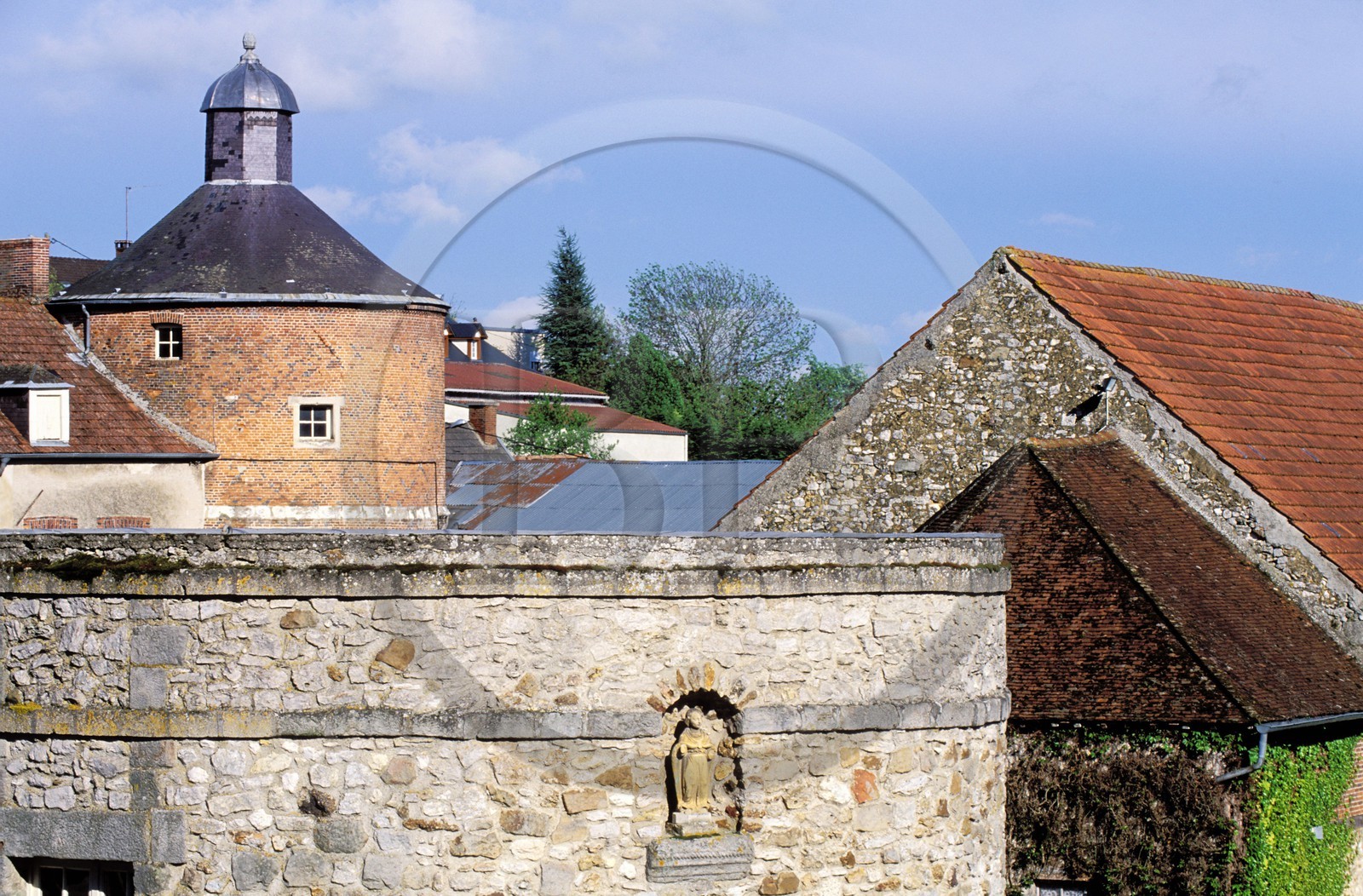 France, Marne (51), le château d'Etoges, hôtel restaurant