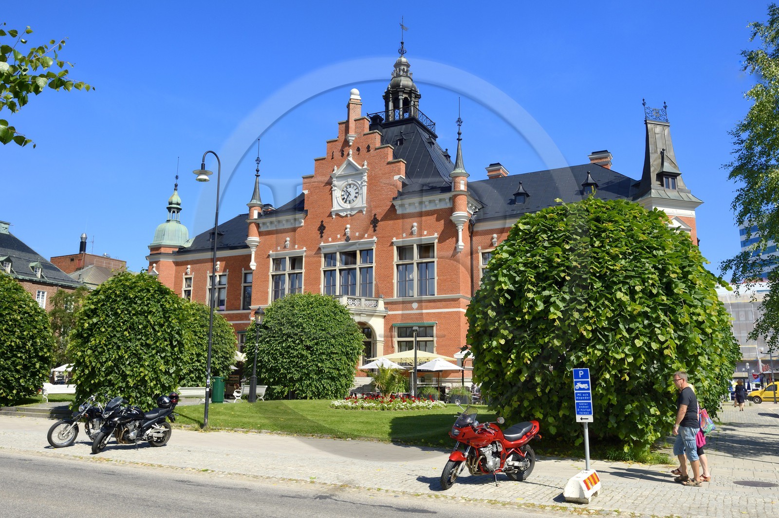 Suède, Comté de Vasterbotten, Umea, l'ancien hôtel de ville