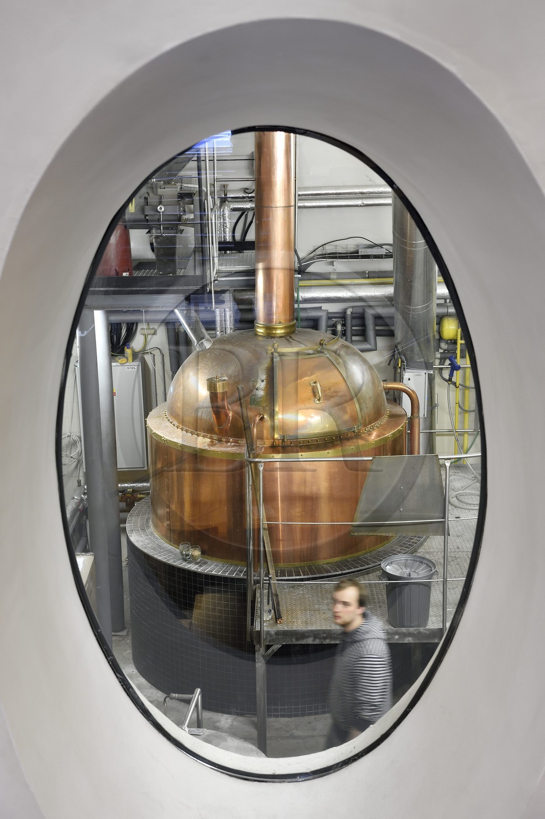 République Tchèque, Prague, la brasserie Vinohradsky pivovar