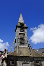 France, Calvados (14), Honfleur, église Sainte-Catherine