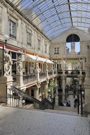 France, Loire-Atlantique (44), Nantes, le passage Pommeraye