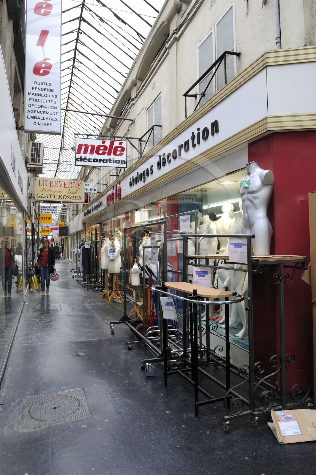 France, Paris (75), Passage du Caire