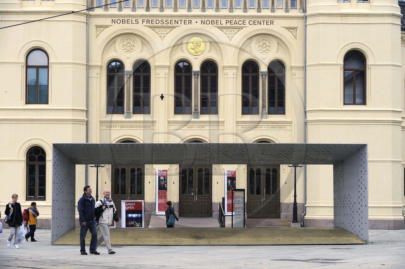 Norvège, Oslo, le Nobel Peace Center