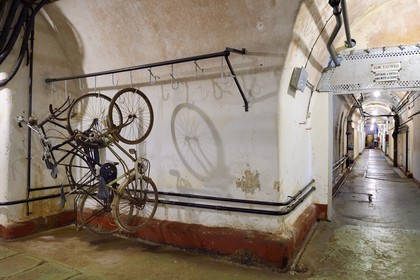 France, Moselle, Veckring, Maginot Line, Hackenberg Fortress, a tunnel