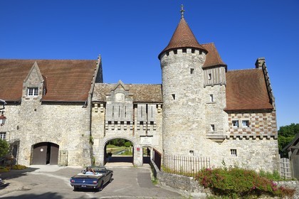 France, Meuse, Lorraine Regional Park, Cotes de Meuse, Vigneulles les Hattonchatel, Hattonchatel Castle today a hotel
