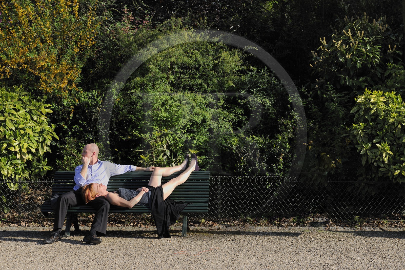 France, Paris (75), parc Monceau