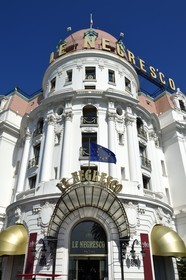 France, Alpes-Maritimes (06), Nice, hotel Negresco sur la Promenade des Anglais