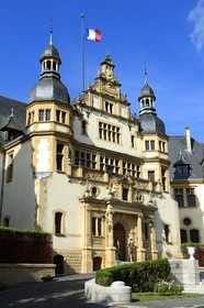 France, Moselle (57), Metz, le palais du gouverneur de la fin du XIXe siècle, il accueille aujourd'hui le commandant de la région militaire Nord-Est