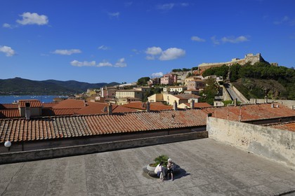 Italie, Toscane, l’Ile d’Elbe, Portoferraio et la forteresse Médicis