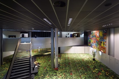 France, Bas-Rhin (67), Strasbourg, quartier européen, le Parlement européen, batiment Louise-Weiss