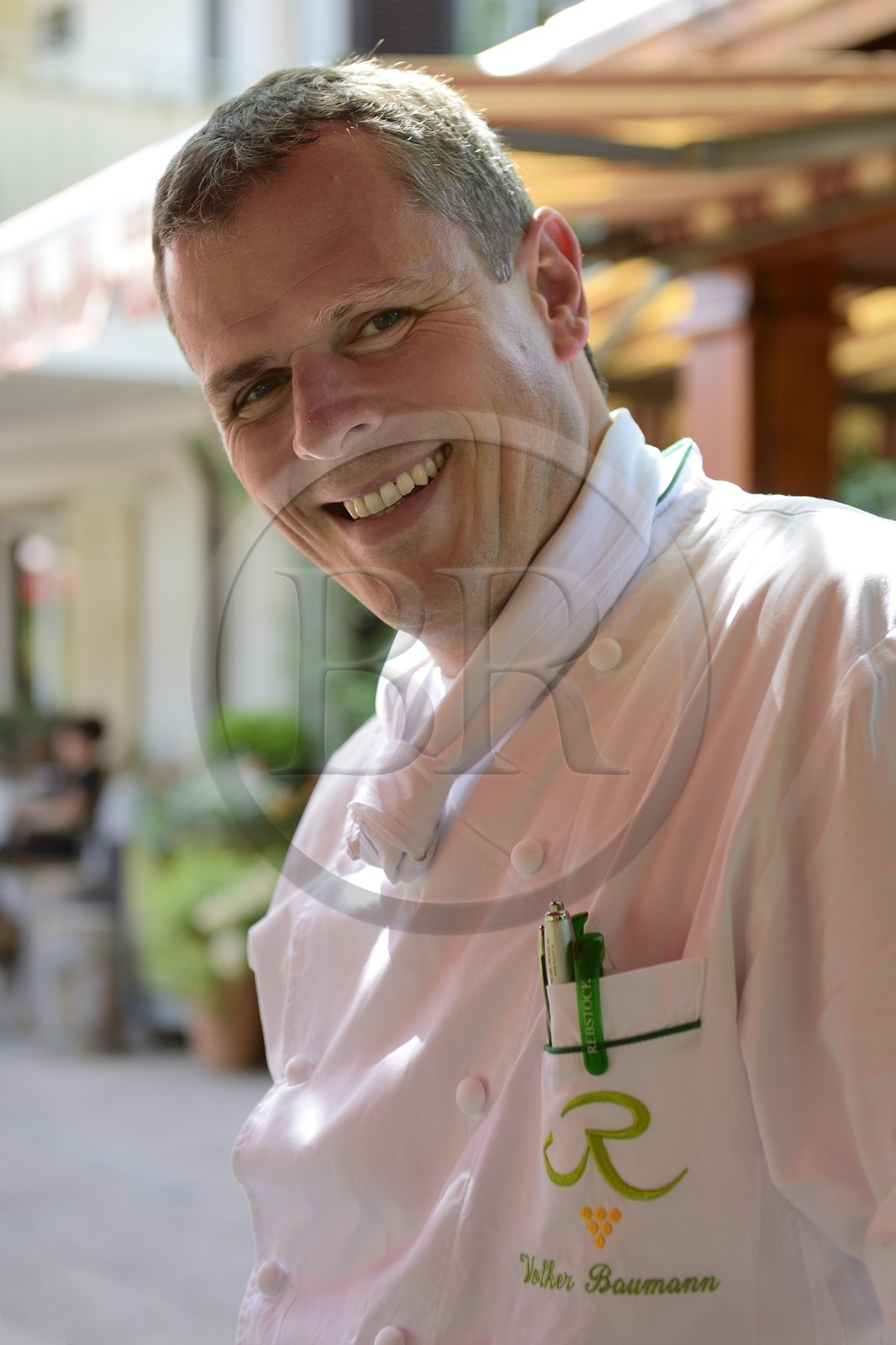 Allemagne, Bade-Wurtemberg, Durbach, Hotel Restaurant Rebstock, le directeur et chef Volker Baumann