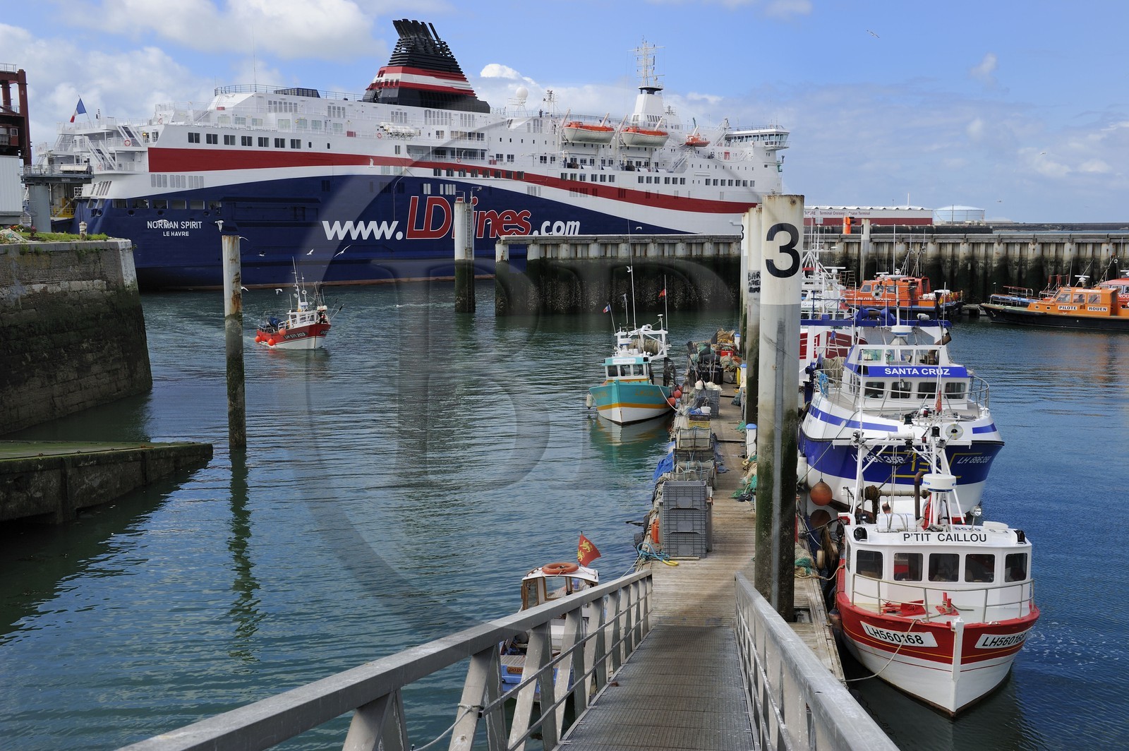 France, Seine Maritime, Le Havre, fishing port