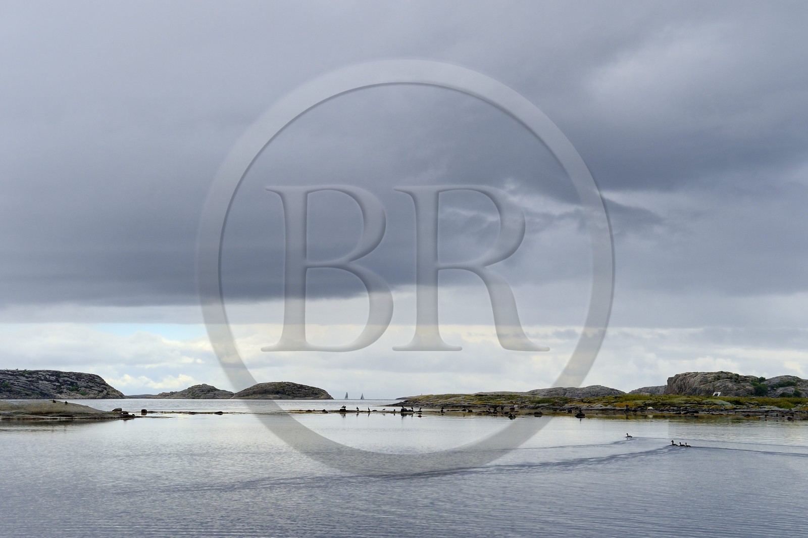 Suède, Västra Götaland, les Iles autour de Grebbestad