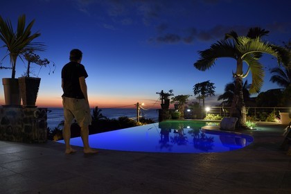 France, Ile de la Reunion, Petite-Ile, la maison d'Anne et Axel Kolbe