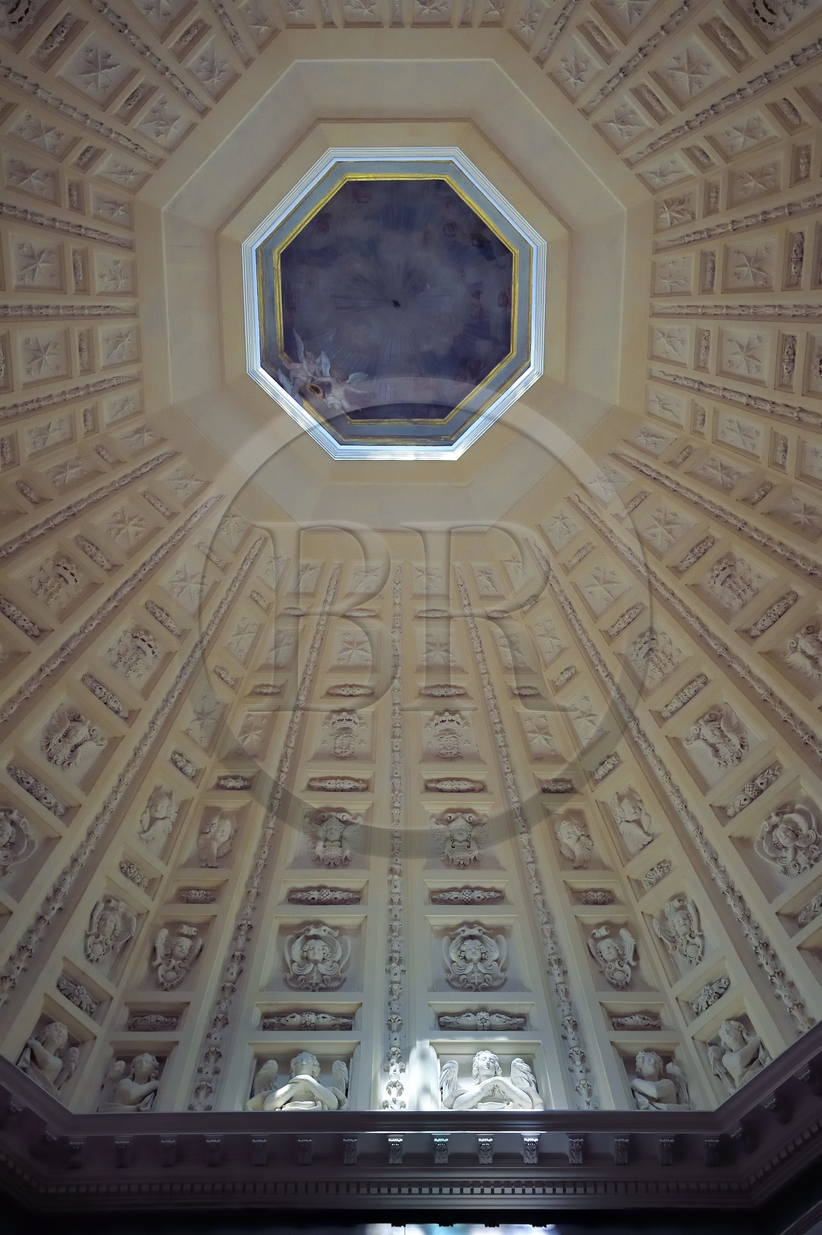 France, Meurthe-et-Moselle (54), Nancy, le Palais Ducal (Palais des Ducs de Lorraine) et musée lorrain, église des Cordeliers, caveau des ducs de Lorraine, la chapelle ducale